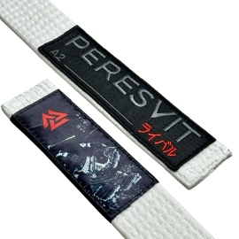 Пояс для кімоно Peresvit The Rising Sun Premium BJJ Belt White