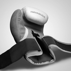 Боксерські рукавиці Hayabusa T3 Boxing Gloves White Grey, Фото № 3
