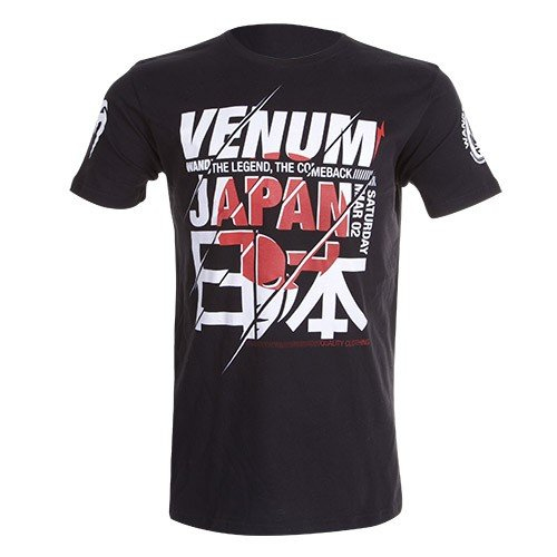 Футболка Venum Wands Return Japan UFC - Black купить