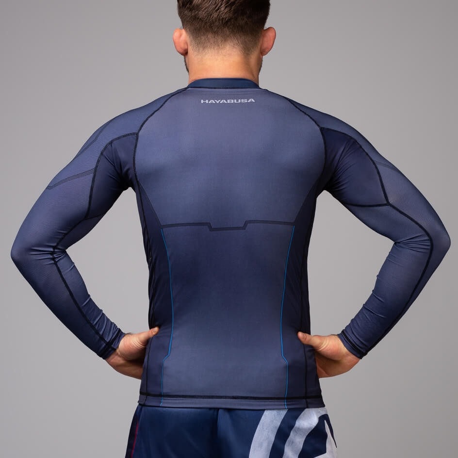 Hayabusa Captain America Long Sleeve Rashguard buy
