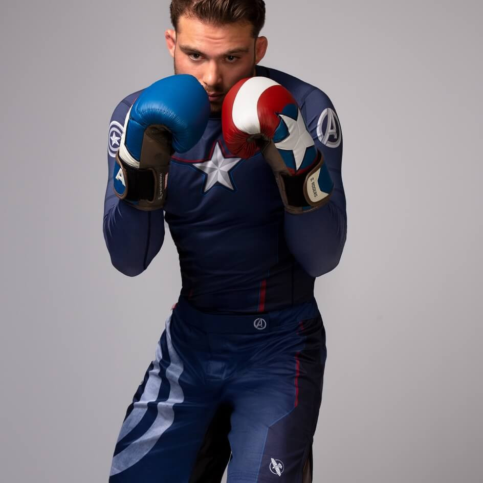 Hayabusa Captain America Long Sleeve Rashguard price
