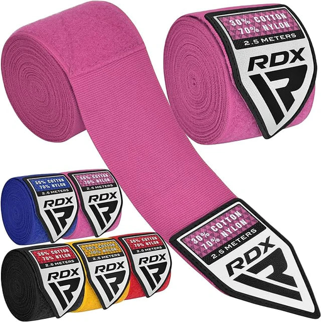 Бинти RDX Boxing Hand Wraps 2.5 Metter Pink фото