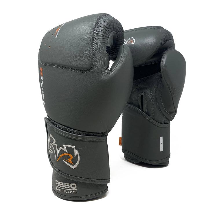 Снарядні рукавиці Rival RB50 Intelli-Shock Compact Bag Gloves Dark Grey купити