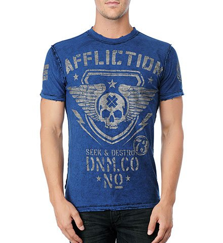 Двусторонняя футболка Affliction Hickory T-shirt ціна