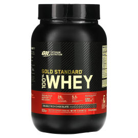 Сироватковий протеїн Optimum Nutrition Whey Gold Standart 907g Double Rich Chocolate