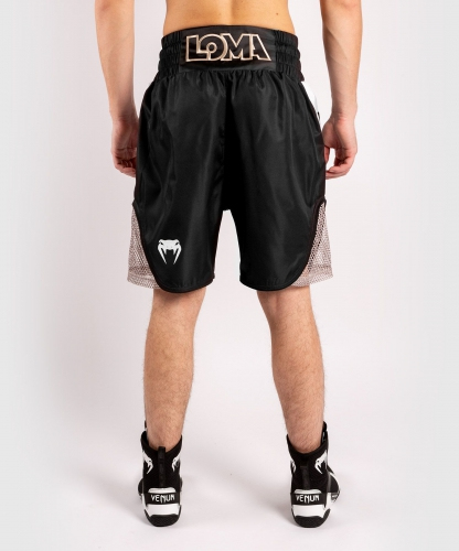 Venum Arrow Loma Signature Collection Boxing Shorts Black White price