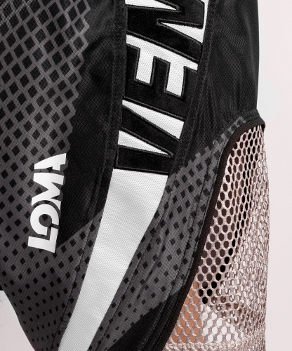 Venum Arrow Loma Signature Collection Boxing Shorts Black White cost