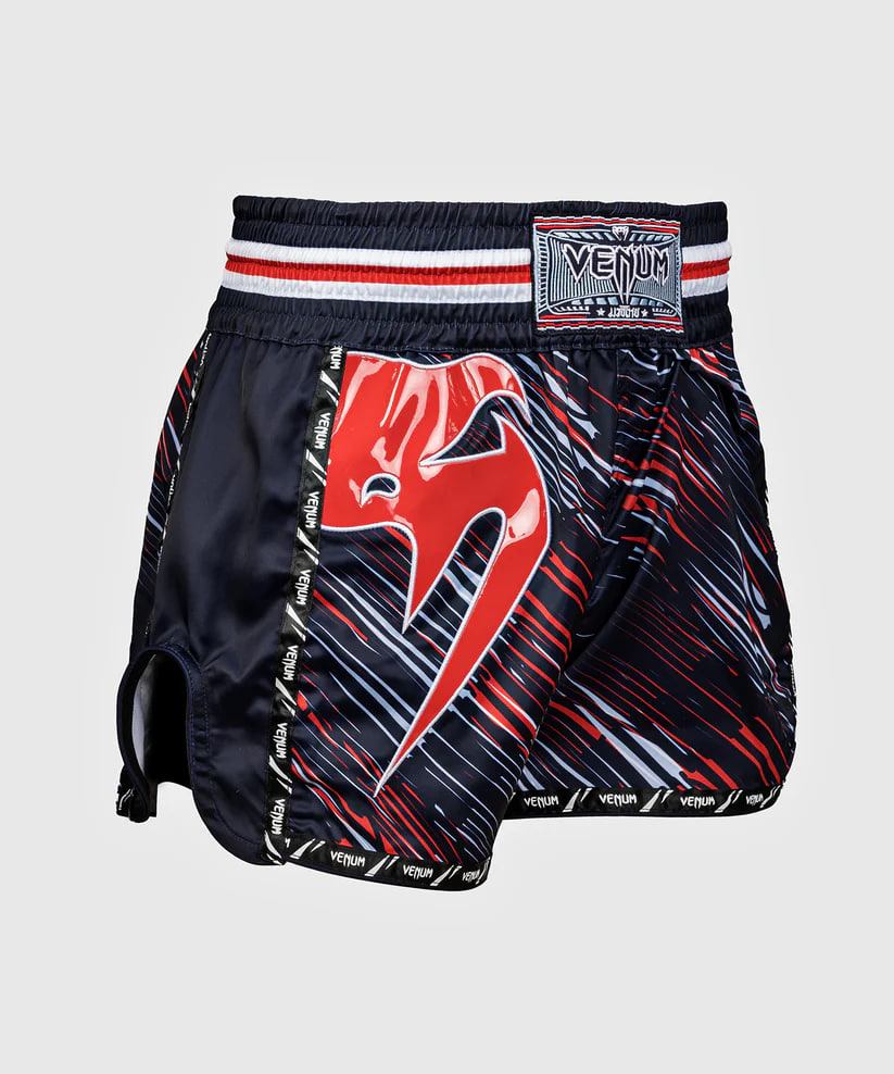 Тайські шорти Venum Giant Muay Thai Shorts Red ціна