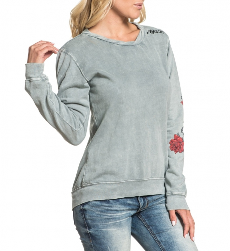 Лонгслив Affliction Burning Rose Long Sleeve купити
