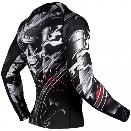 Venum Samurai Skull Rashguard Long Sleeves Black original