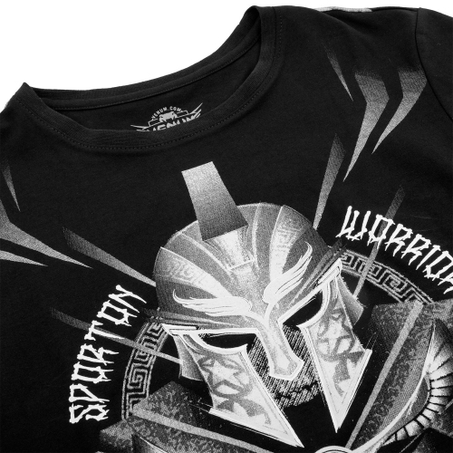 Childrens T-shirt Venum Gladiator T-shirt Black White price
