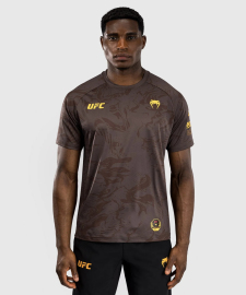 Футболка UFC Venum FIGHT WEEK 4.0 Mens Dry Tech Dark Brown