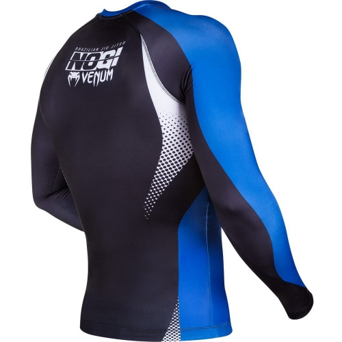 Рашгард Venum No Gi IBJJF Approved Rash Guard Black Blue размер