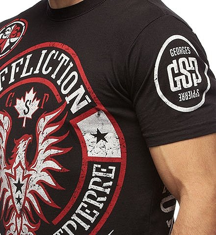 Футболка Affliction Georges St-Pierre UFC 154 Walkout фото