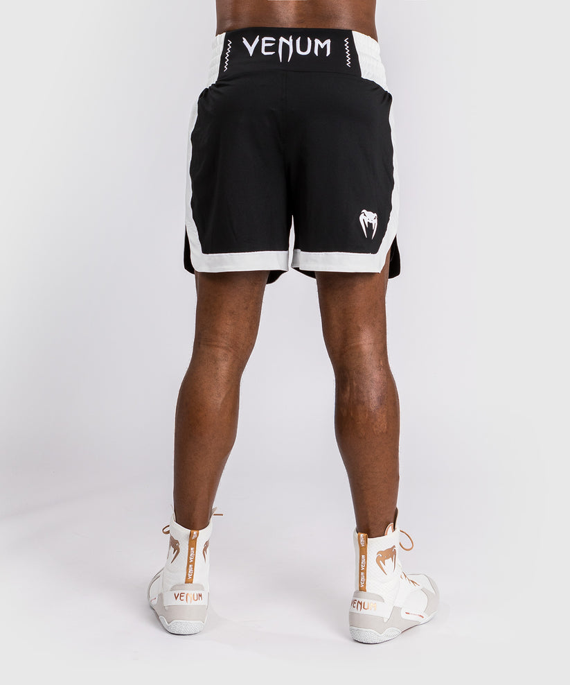 Боксерські шорти Venum Classic Boxing Shorts Black White оригінал