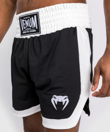 Venum Classic Boxing Shorts Black White size