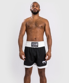 Venum Classic Boxing Shorts Black White