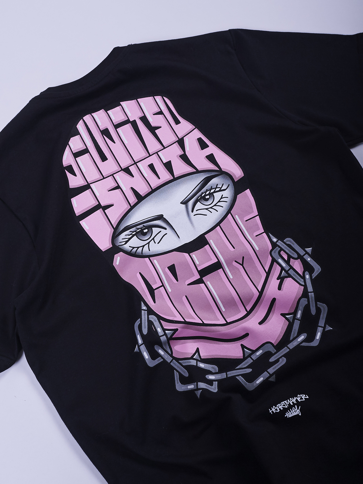 MANTO x KTOF Legal Black T-shirt size