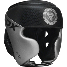 Шолом RDX L1 Mark Pro Cheek Boxing Training Head Guard Silver