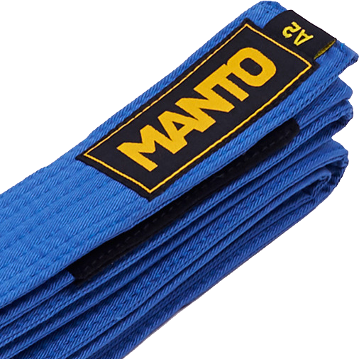Пояс для кимоно MANTO Logotype BJJ Belt Blue