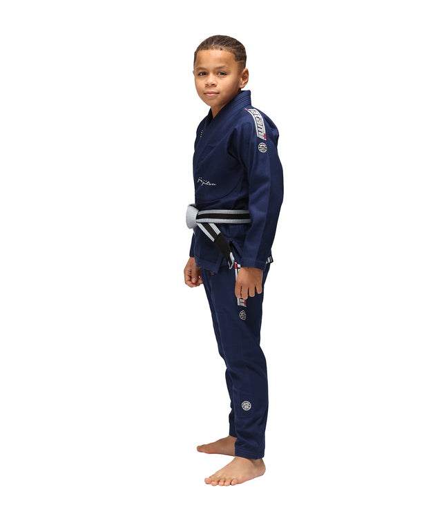 Детское кимоно Tatami Kids Elements Superlite Gi Navy оригинал
