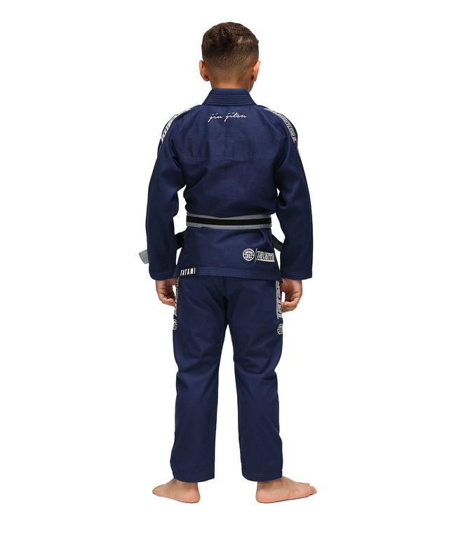 Детское кимоно Tatami Kids Elements Superlite Gi Navy цена