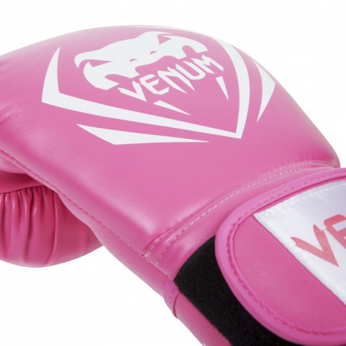 Womens Venum Contender Boxing Gloves Pink photo