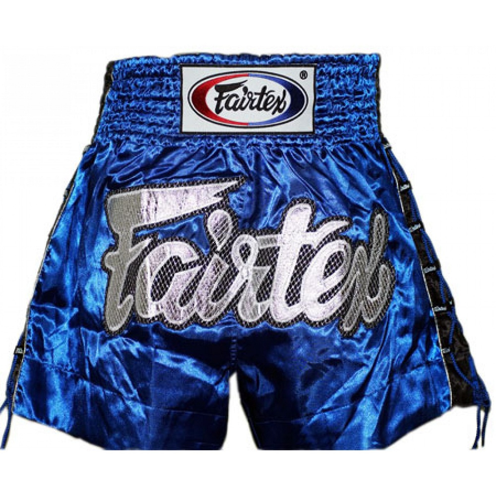 Шорты для тайского бокса Fairtex Blue Lace Muay Thai Shorts