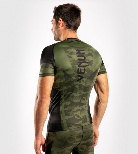 Venum Trooper Rashguard Short Sleeves Forest Camo Black price