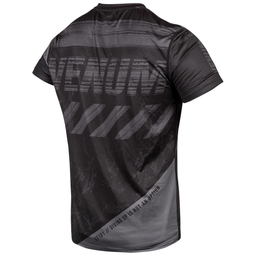 Футболка Venum AMRAP Dry Tech T-shirt Black Grey купити