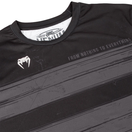 Футболка Venum AMRAP Dry Tech T-shirt Black Grey фото