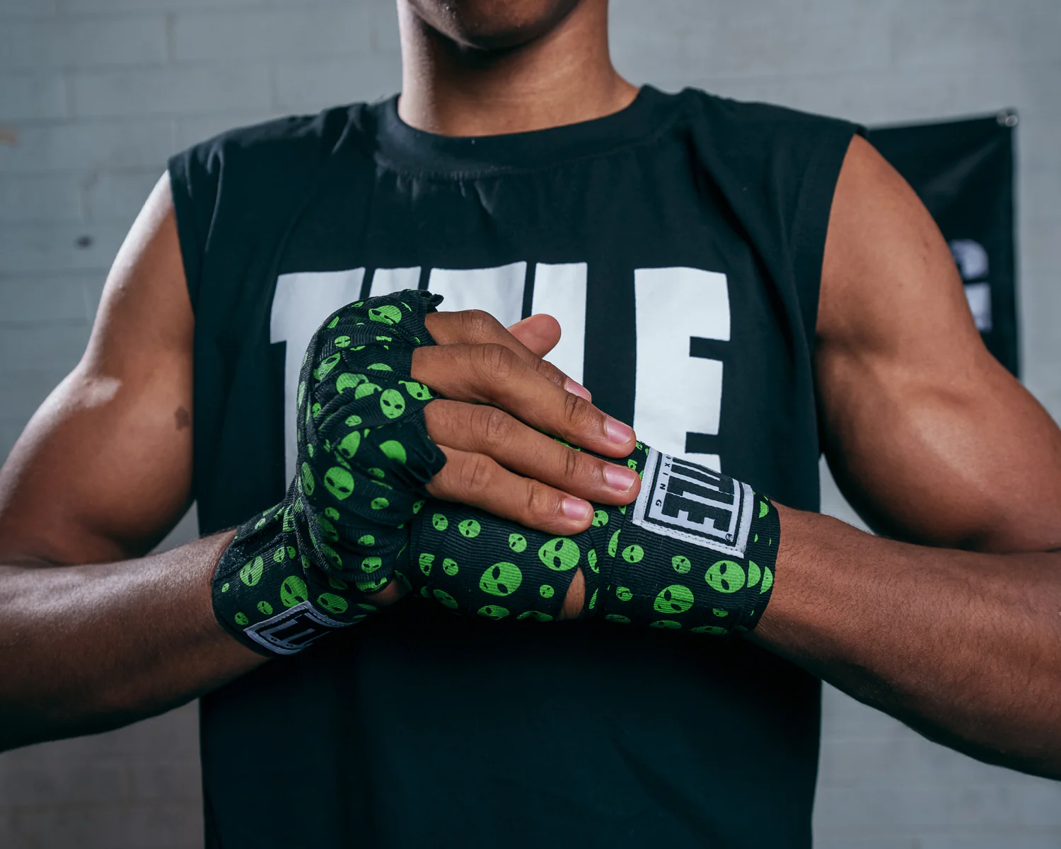 Бинти Title Boxing Print Hand Wraps 180 Extraterrestrial купити