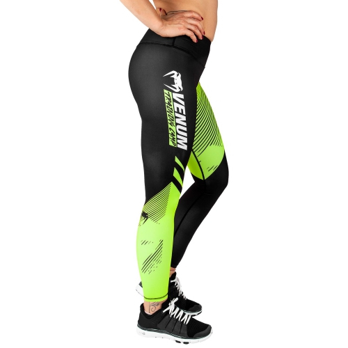 Womens Venum Training Camp 2.0 Leggings Black Neo Yellow size