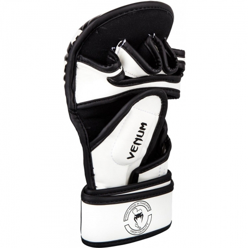 Перчатки Venum Impact Sparring MMA Gloves White Black цена