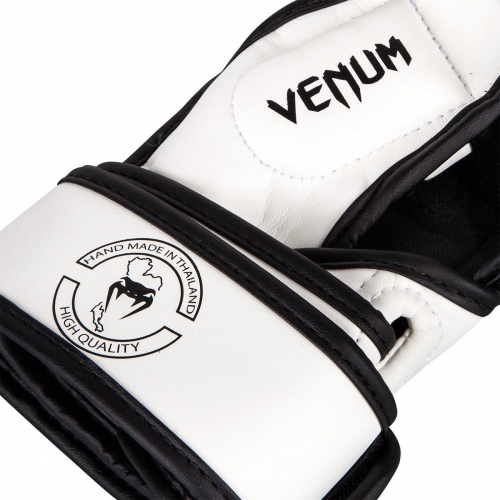 Перчатки Venum Impact Sparring MMA Gloves White Black фото