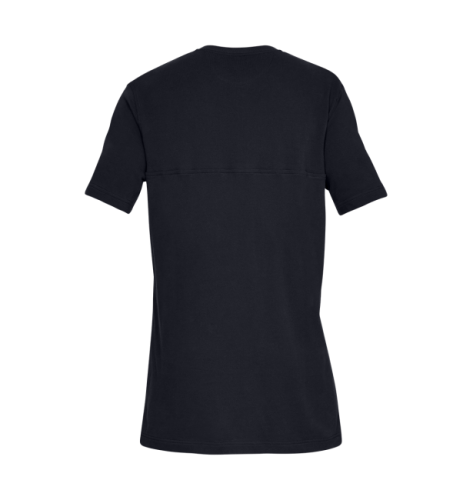 Футболка-поло Under Armour Sportstyle Track 1/2 Zip Black фото