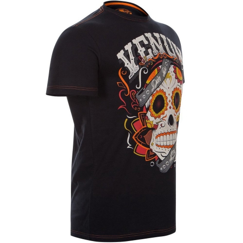 Футболка Venum Santa Muerte 2.0 T-shirt Black ціна