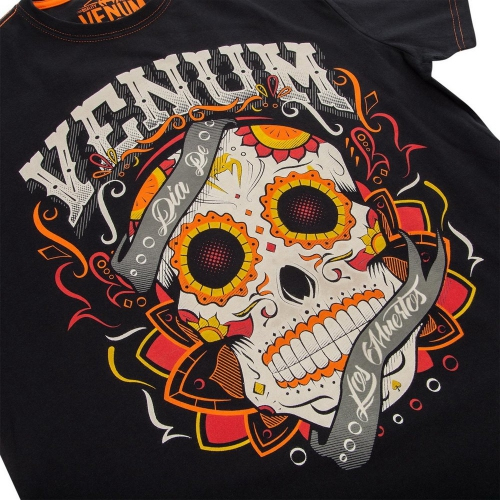 Футболка Venum Santa Muerte 2.0 T-shirt Black фото
