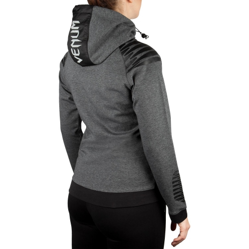 Жіноча худі Venum Laser Hoody Dark Heather Grey ціна