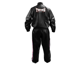 Twins Vinyl Sweat Suit VSS2 Black, Photo No. 2