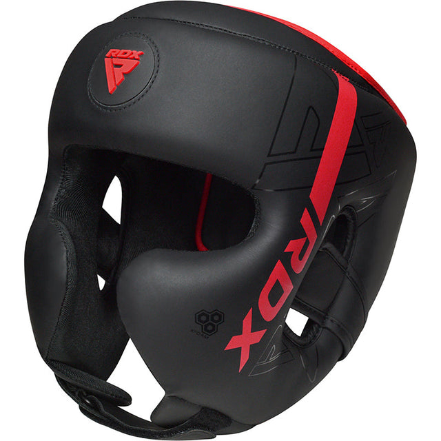 RDX F6 Kara Head Guard Matte Red helmet price