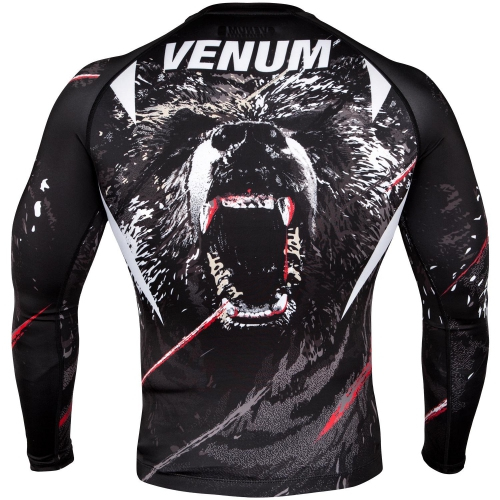 Venum Grizzli Rashguard Long Sleeves Black buy
