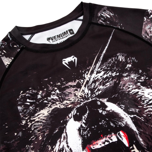 Venum Grizzli Rashguard Long Sleeves Black original