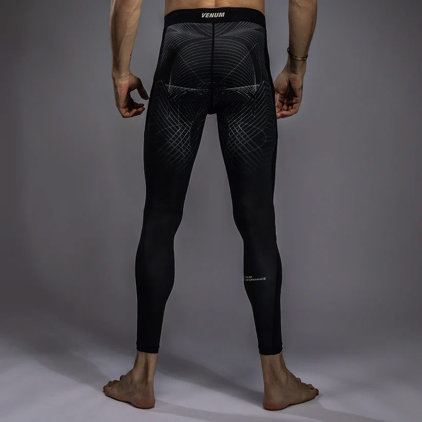 Легінси Venum G-Fit Air Mens Spats Deep Black Desert Sand фото