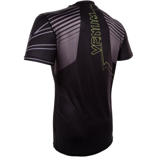 Venum Sharp 3.0 Dry Tech T-shirt Black Yellow photo