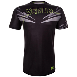 Футболка Venum Sharp 3.0 Dry Tech T-shirt Black Yellow
