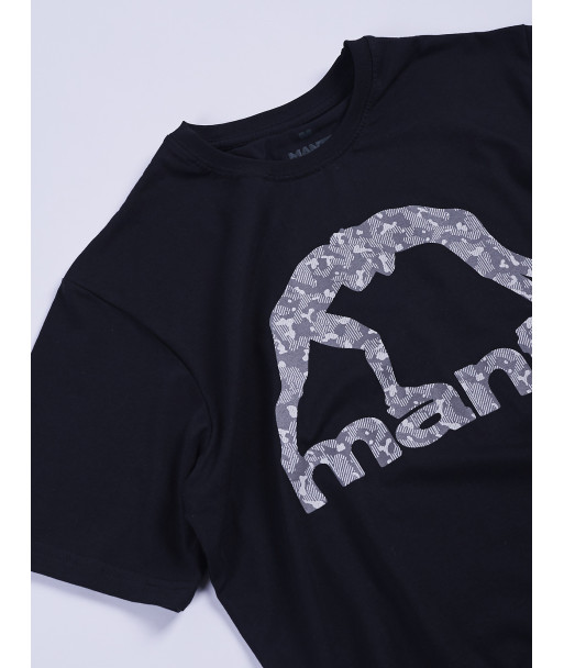 Футболка MANTO T-shirt Logo Camo Black купити