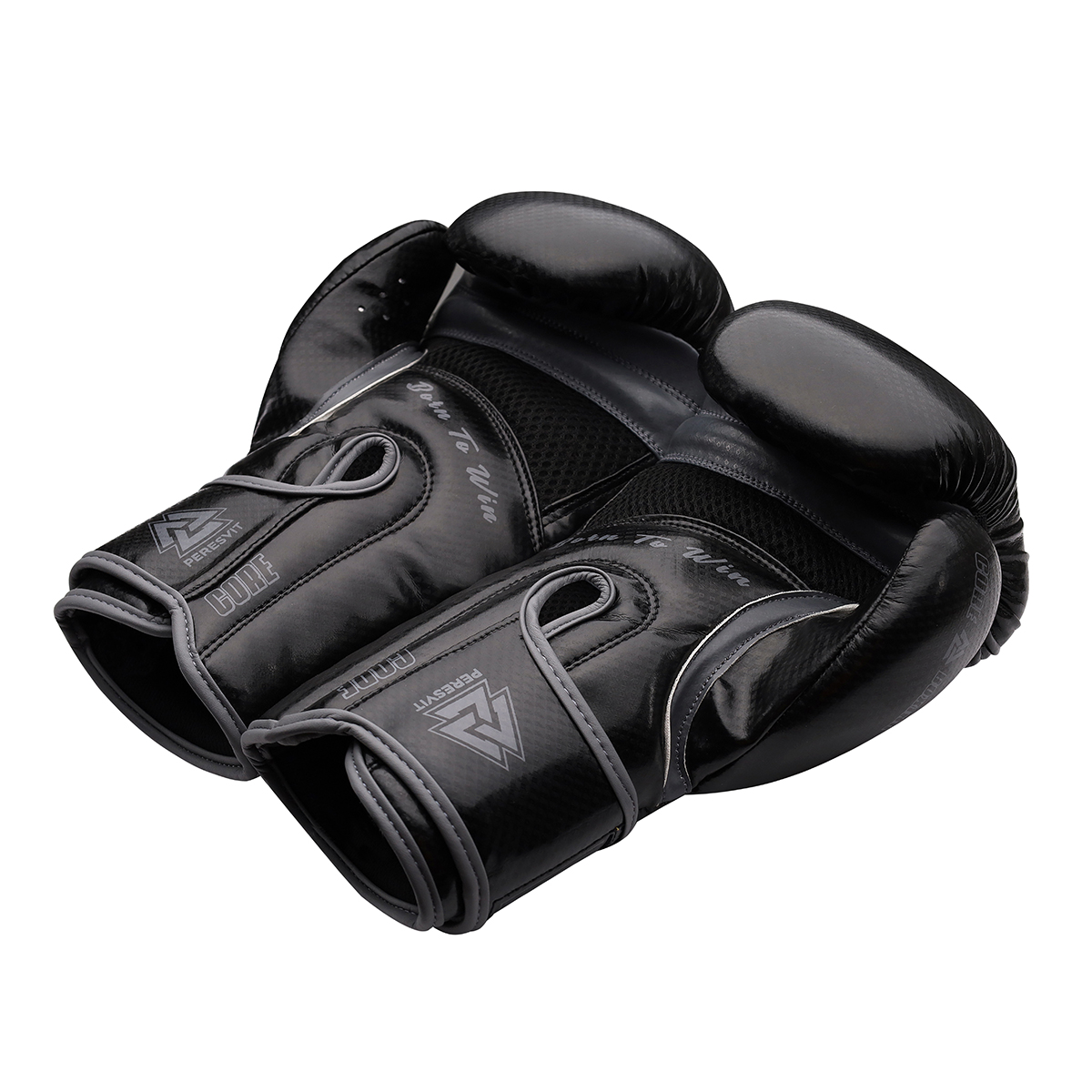 Боксерские перчатки Peresvit Core Boxing Gloves Black Grey фото