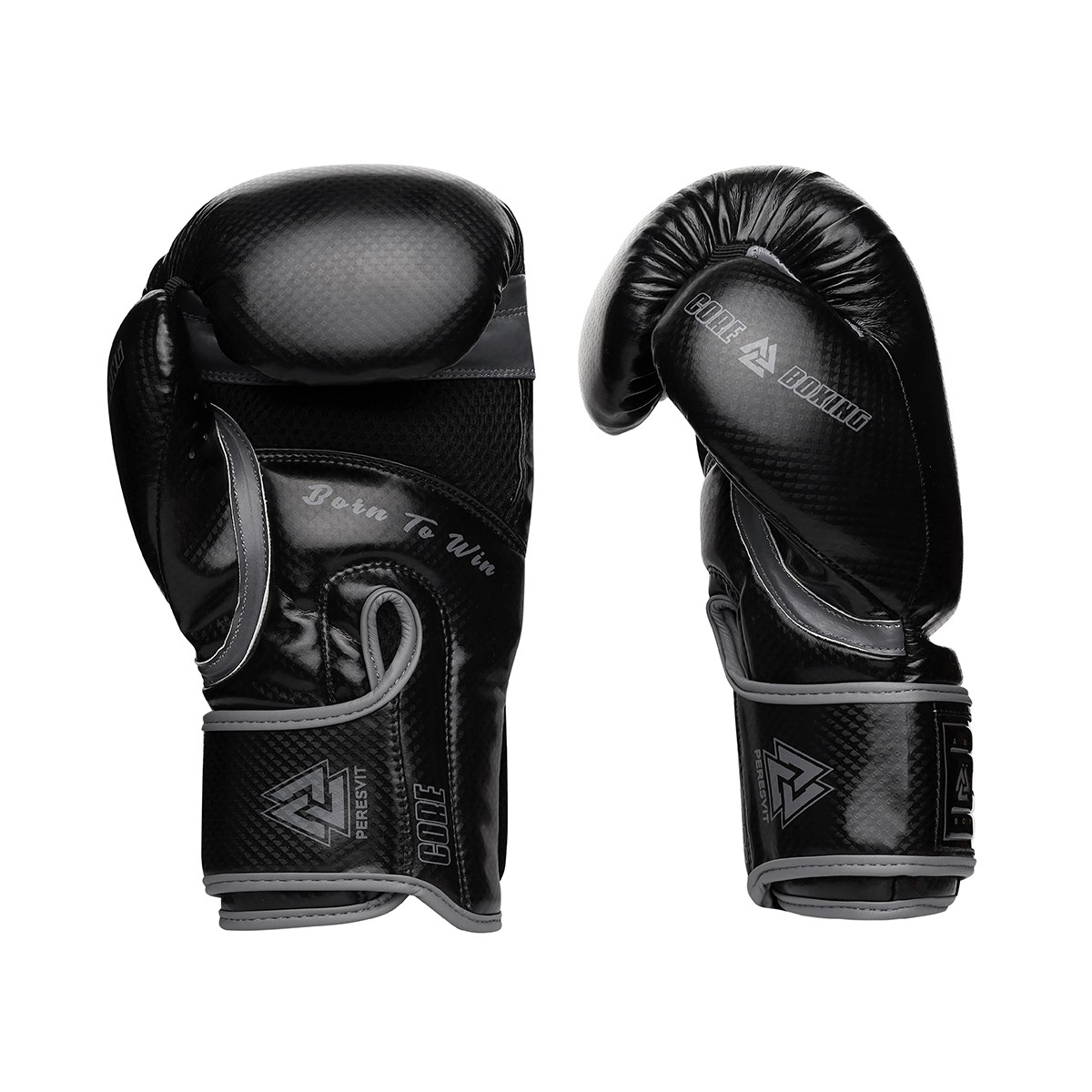 Боксерские перчатки Peresvit Core Boxing Gloves Black Grey купить
