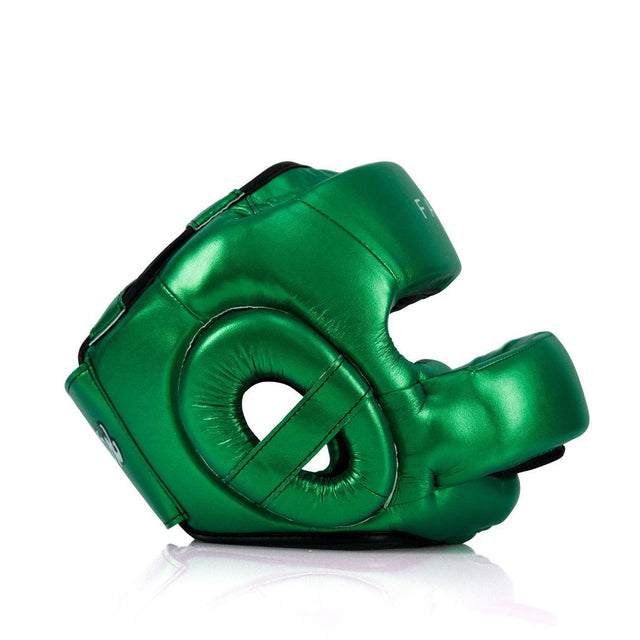 Боксерський шолом Fairtex HG17 Pro Sparring Headguard Green купити